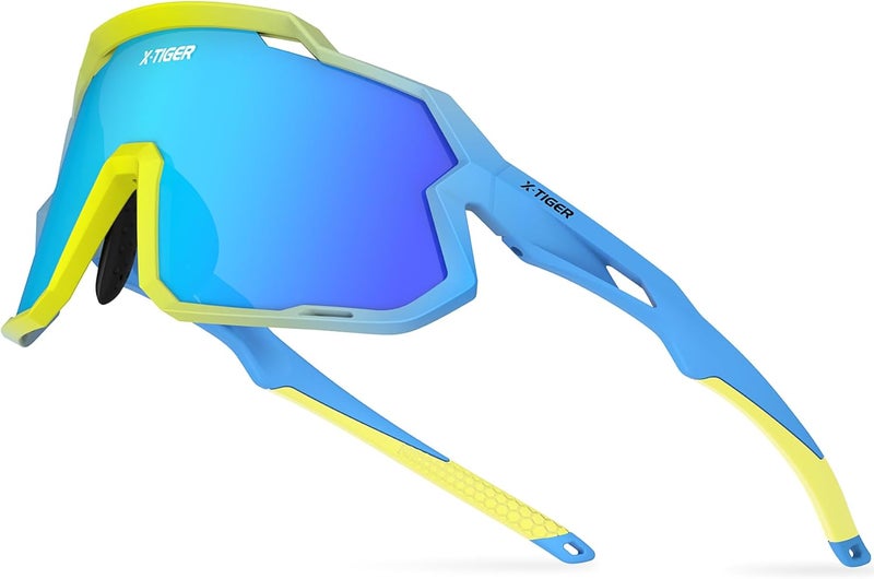 Xtiger Kids Sunglasses Polarized Youth Baseball Sunglasses for 8-14 boys girls UV400 Sports Softball Cycling Glasses - Image 1